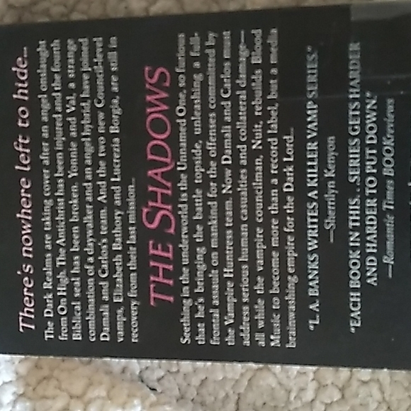 (Free add on) The Shadows by L.A. Banks - Picture 2 of 3